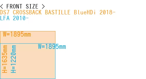 #DS7 CROSSBACK BASTILLE BlueHDi 2018- + LFA 2010-